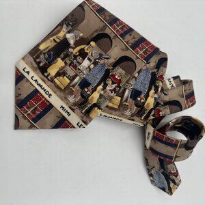 GUY BUFFET Collection "La Lavande" Mens' Silk Necktie